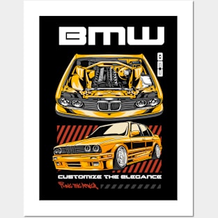 Iconic E30 Posters and Art